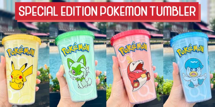 Pokémon Tumblers In 4 Designs At Challenger
