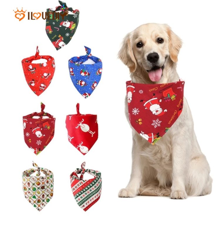Pet Dog Stylish Bibs Kerchief Accessories Bandana