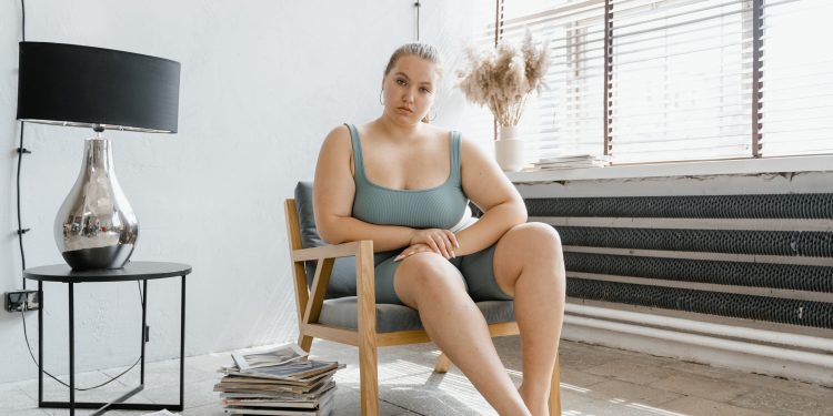 Plump Girl Confident