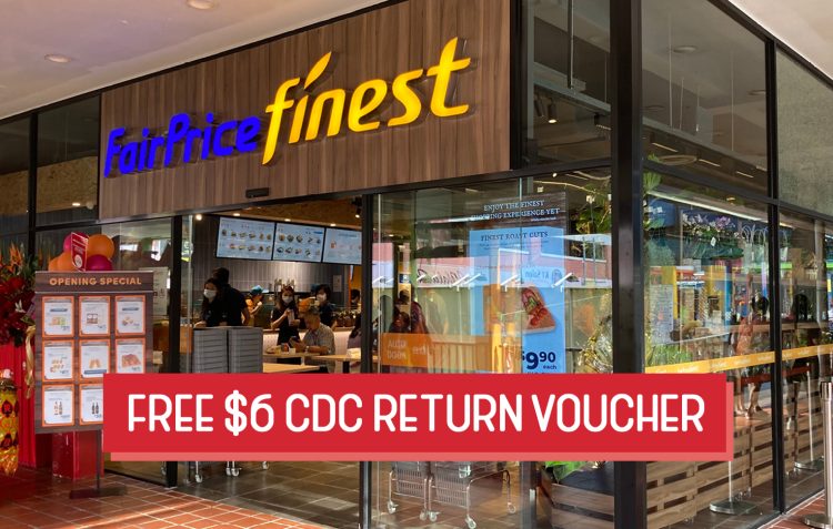 Fairprice FREE $6 CDC Voucher Promo