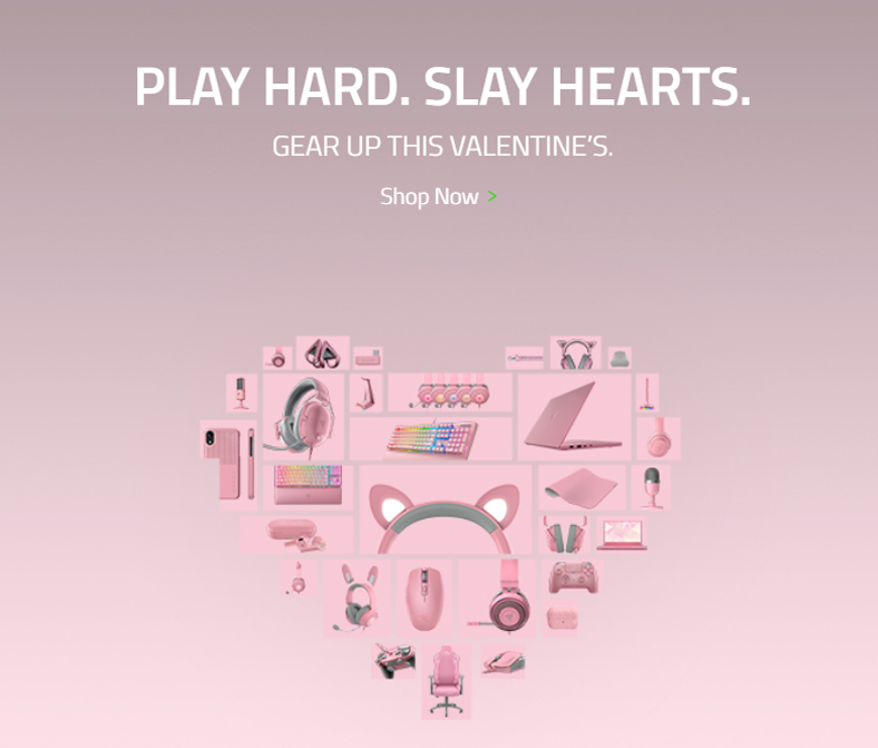 Razer Valentine's Gaming Set