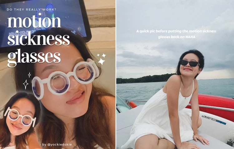 Motion Sickness Glasses