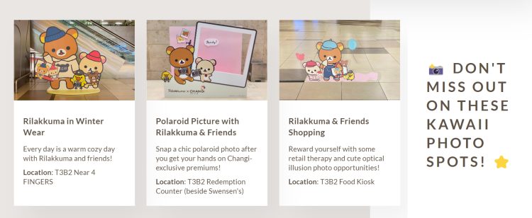 Rilakkuma OOTD places
