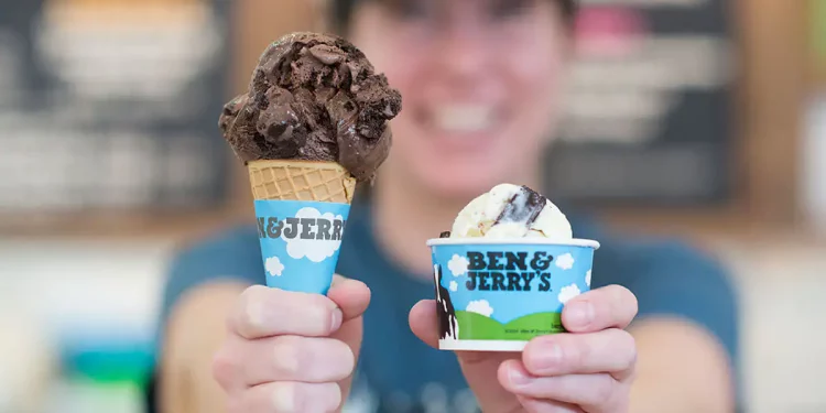 Ben and Jerry FREE Cone Day