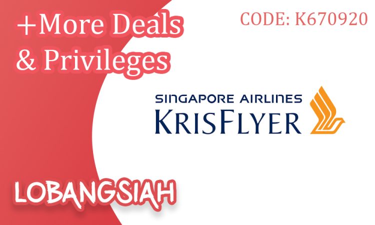 Lobangsiah Coupon Krisflyer