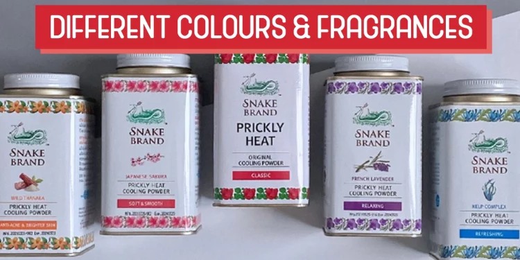 Snake Brand Powder Singapore Fragrance