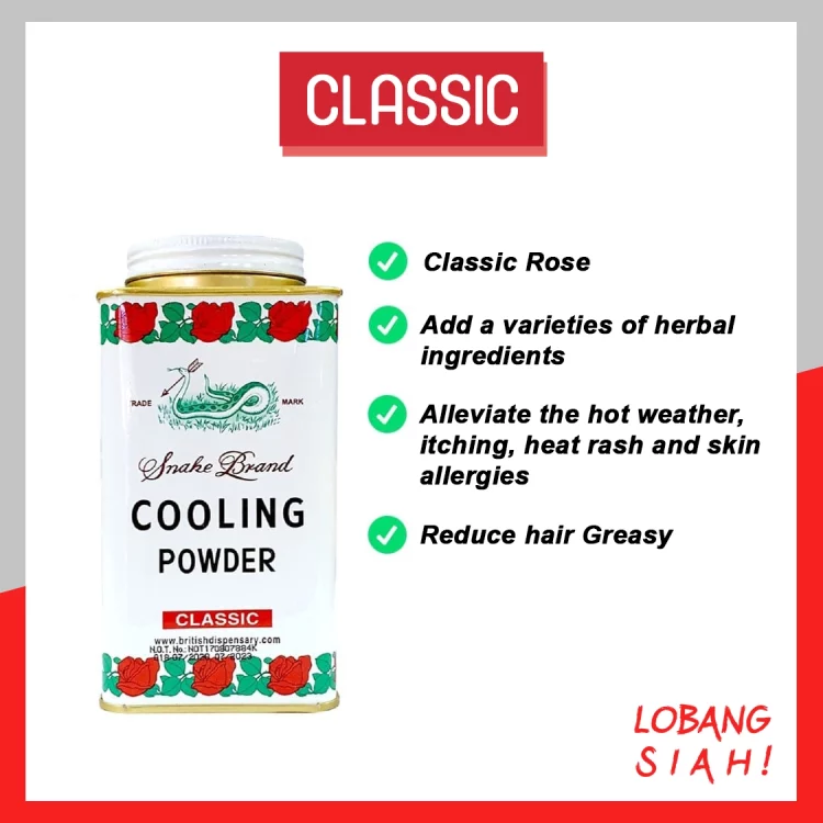 Snake Brand Powder Singapore Fragrance Classic