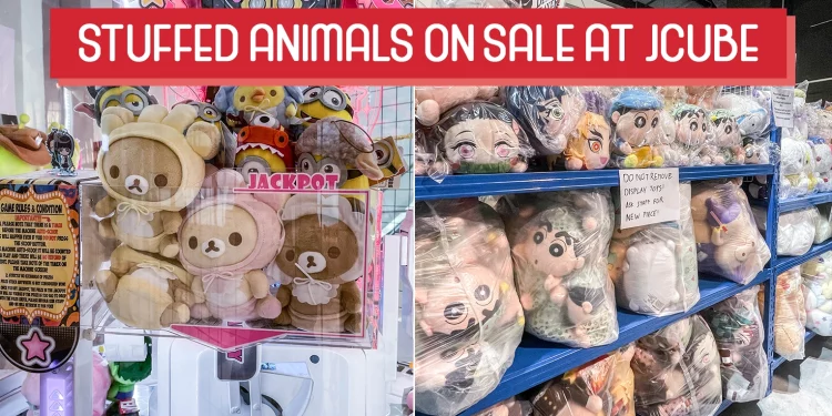 Soft Toy plush toy sale at Jcube