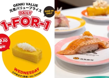 Genki Sushi 1-for-1 Promo