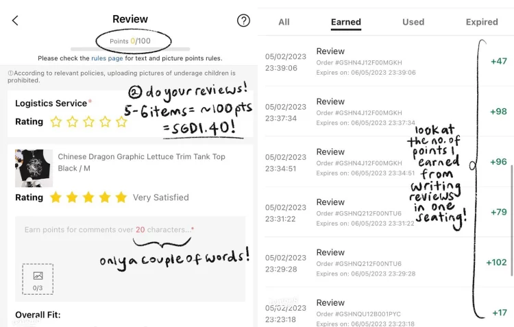 Shein Singapore Lifehacks Singapore