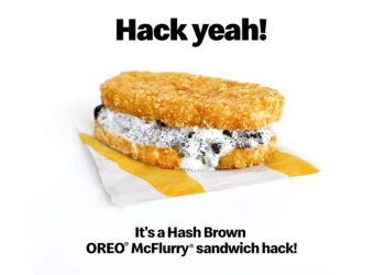 Mcdonalds Mcflurry Hash Brown Sandwich Hack Singapore