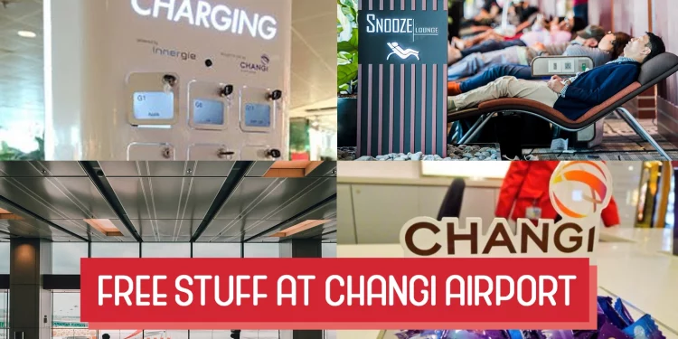 Free Stuff at Changi Airport Singapore