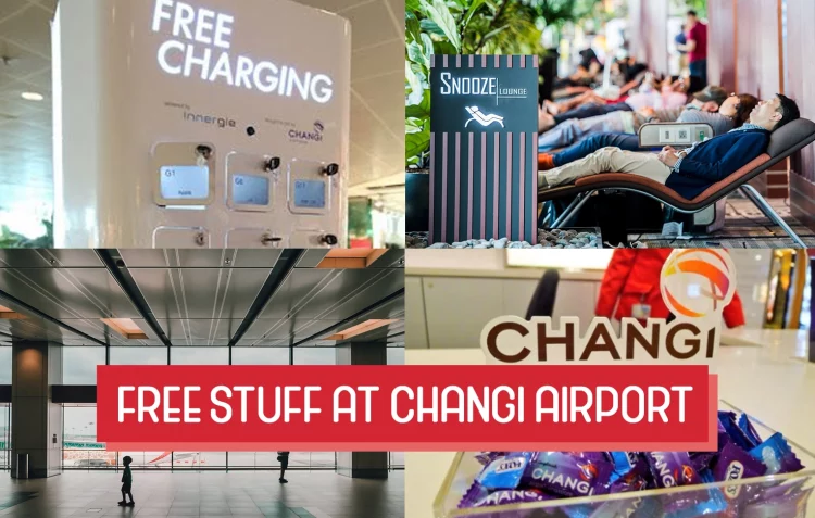 Free Stuff at Changi Airport Singapore