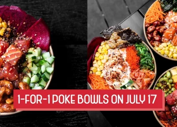 1 for 1 Poke Bowls at Poke Theory Singapore