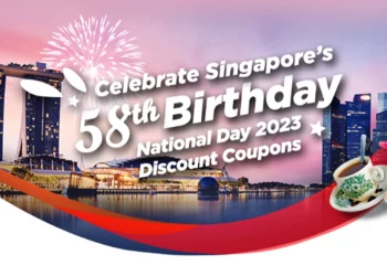 Singapore Birthday 58th National Day Coupon