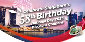 Singapore Birthday 58th National Day Coupon