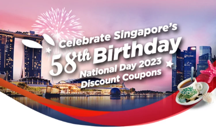 Singapore Birthday 58th National Day Coupon