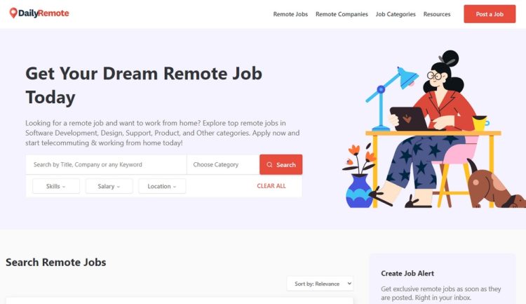 DailyRemote Freelance Work from Home
