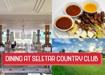 Dining Experience at Seletar Country Club Singapore