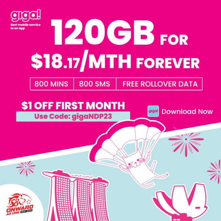 Giga! $1 OFF Singapore