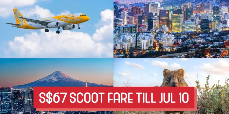 Scoot Promo Till Jul 10 Travel