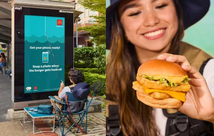 Mcdonalds Fishing Singapore Black Pepper Filet-O-Fish