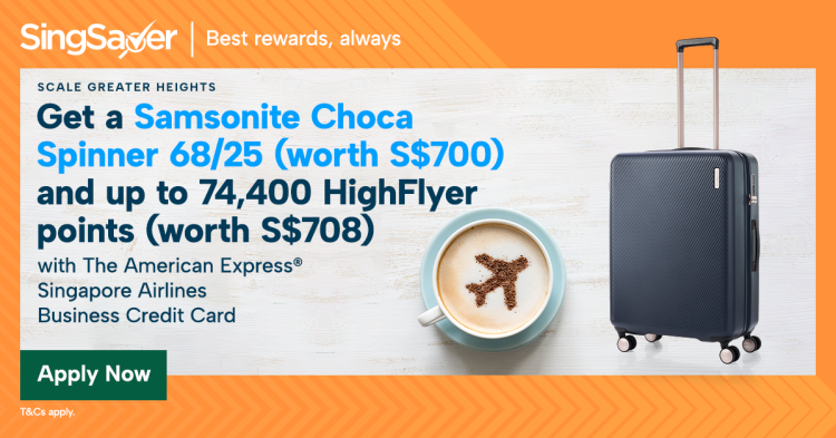 Singsaver Amex Credit Card Promo Singapore