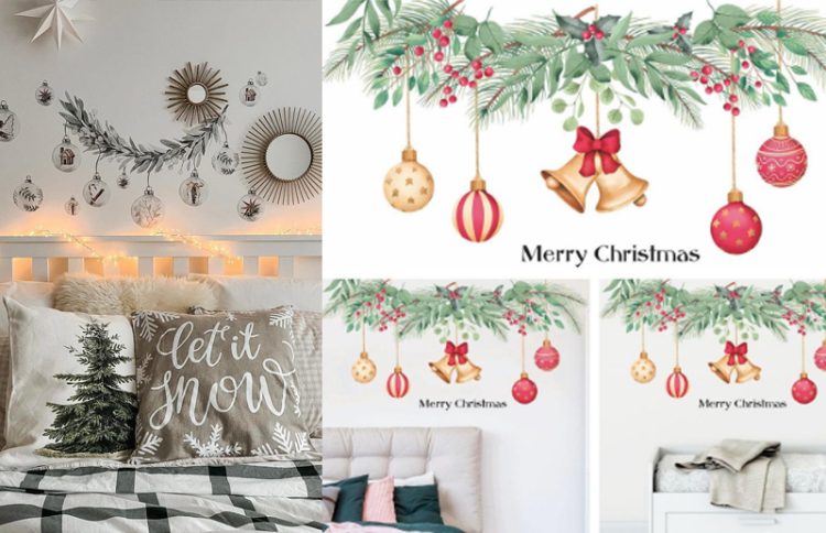 christmas wall home decoration