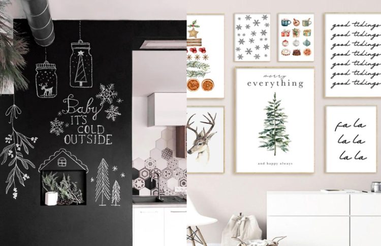 christmas wall home decoration