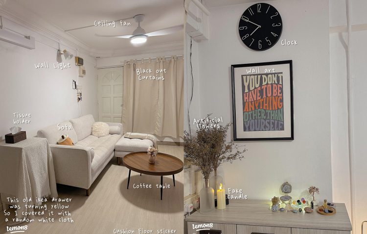 Lemon8 HDB Rental Home Makeover Grace Brace Tan