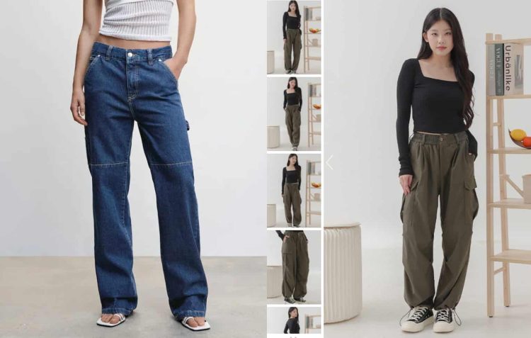 Mango Pur Pur Cargo Pants