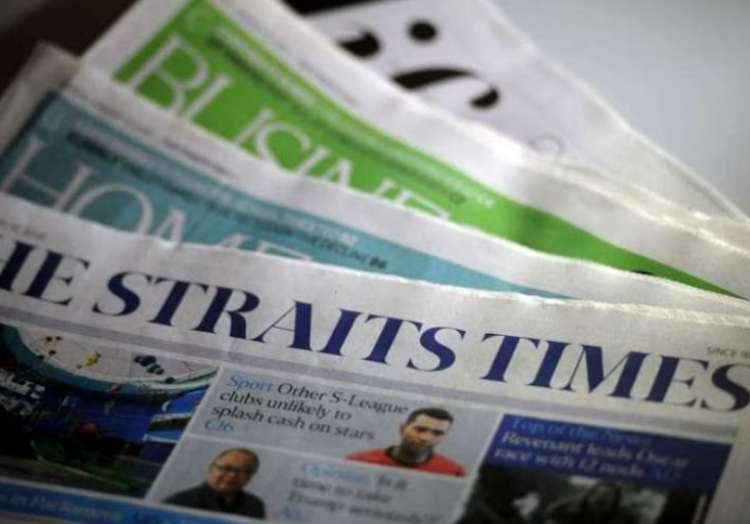 the straits times
