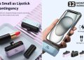AIRDROPTECH PD 20W 5000mah Mini Power Bank Fast Charging Powerbank Compatible with IP Series Samsung