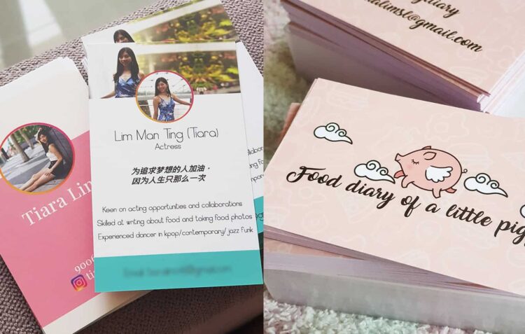 Namecard Printmystuff Print Service