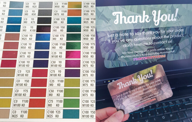 Namecard Printmystuff Print Service