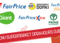 CNY Supermarket Open Hours Guide