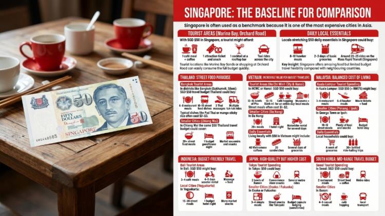 What Can SGD $50 Buy Across Asia?