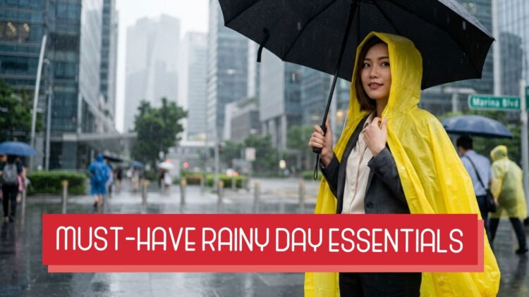 15 Must-Have Rainy Day Essentials for Going Out in Singapore (Stay Dry, Stylish & Stress-Free)