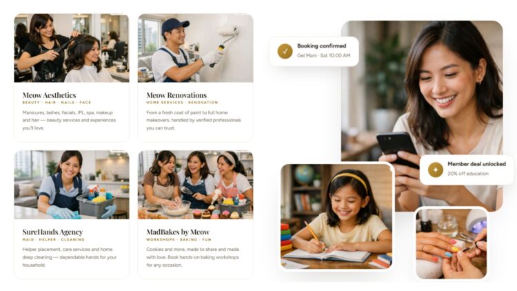 Le Meow App Singapore: One Lifestyle App for Beauty, Kids, Home Services and Everyday Needs
